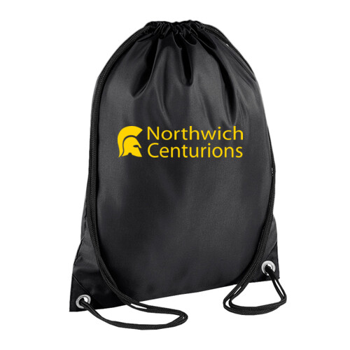 Northwich Centurions ASC Lightweight Drawstring Bag Thumbnail